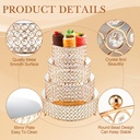 4pcs Iron Top Cake Stand 3