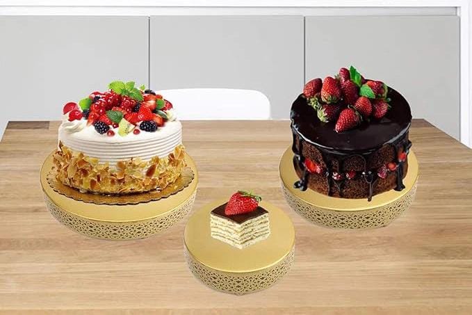 3pcs Dome Cake Stand 3