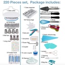 220pcs Cake Decorating Set 2