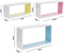 3pcs Floating Shelf Set (Graduated) 2