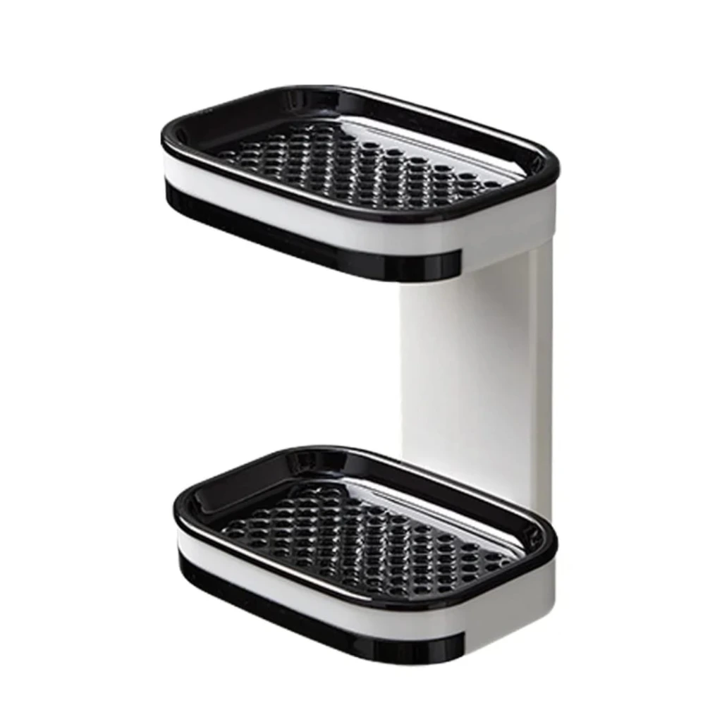 Acrylic Double Layer Soap Holder2.webp