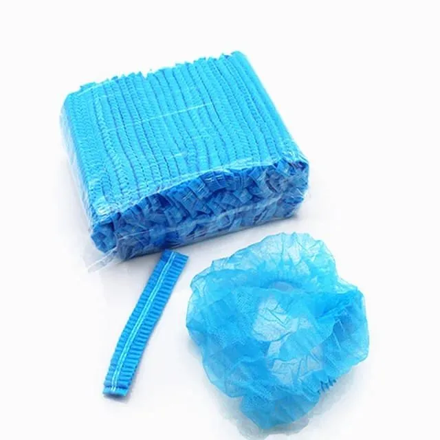 100pcs Disposable Non-Woven Hair net (2).webp