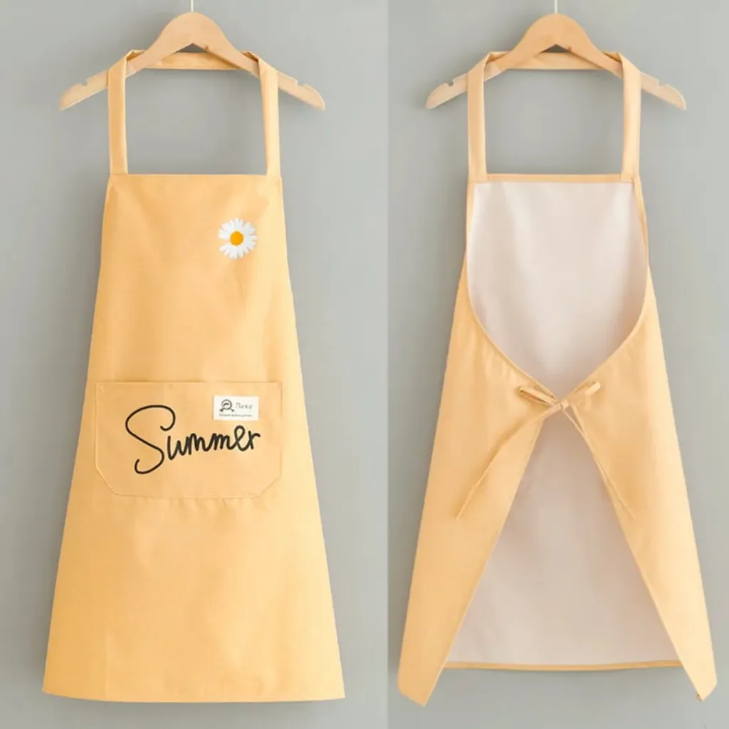 Linen Kitchen Apron 11.webp