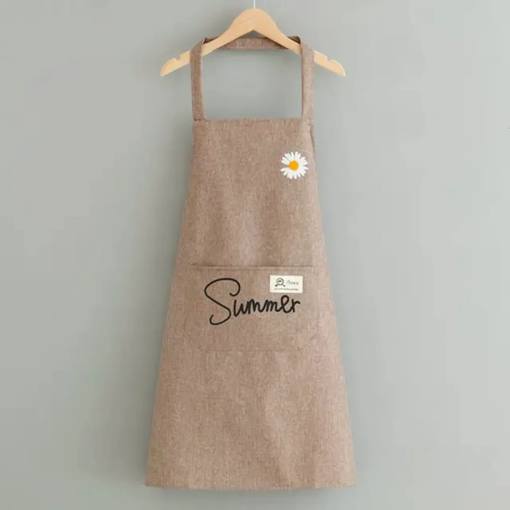 Linen Kitchen Apron 10.webp