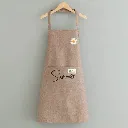 Linen Kitchen Apron 10.webp