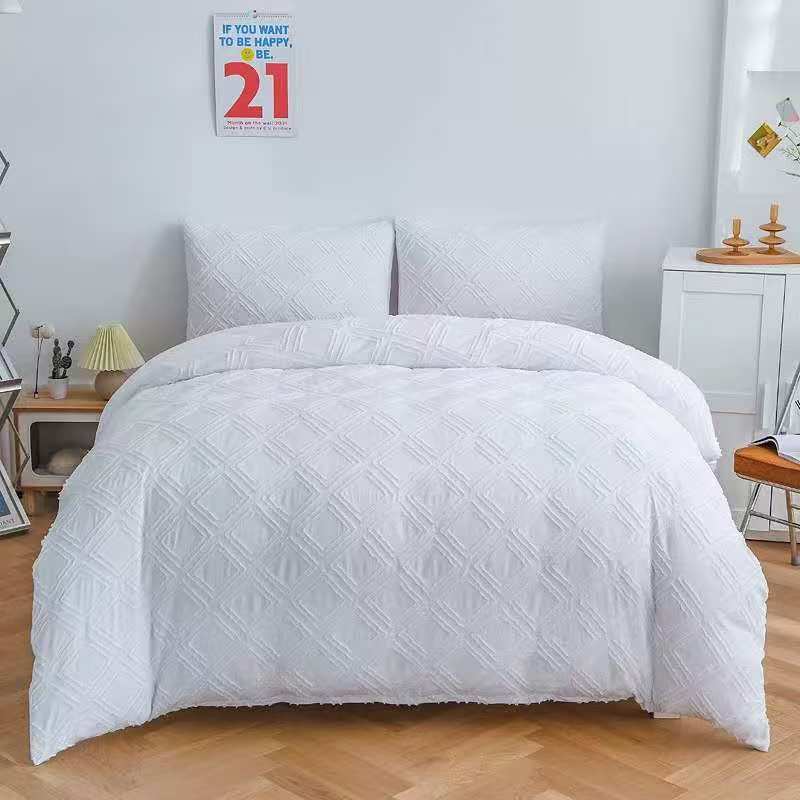 duvet-set-tufted-diamond-white-plain