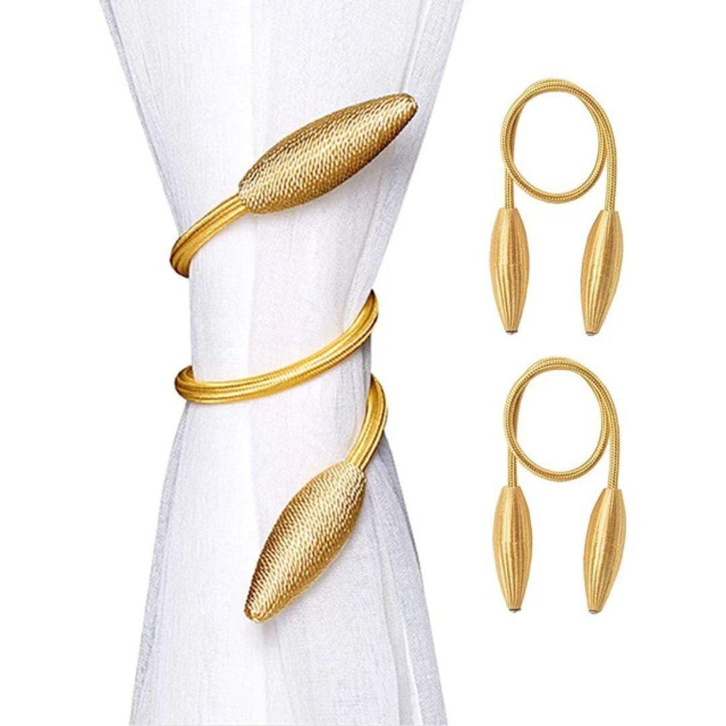 curtain-tieback-rope-magnetic-bullet-gold-mesh-2pcs