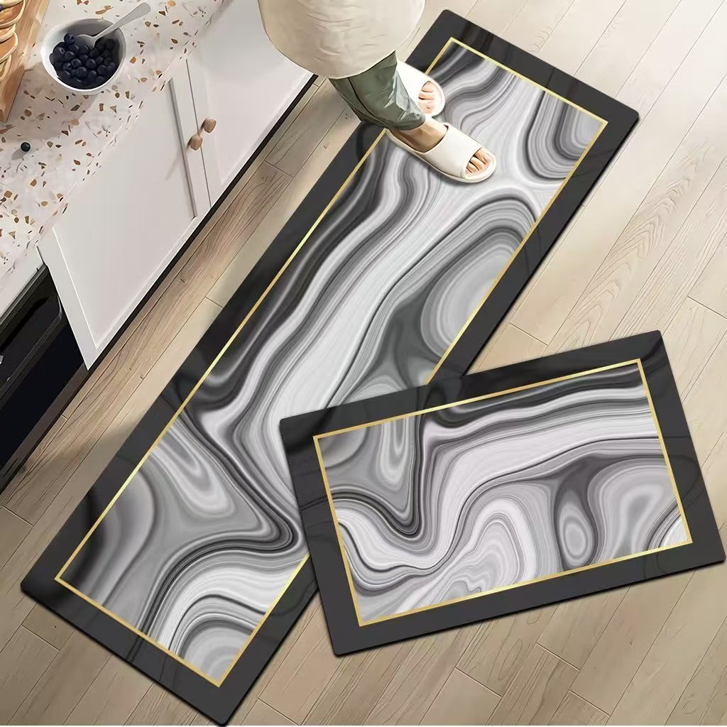 kitchen-mat-grey-marble-swirl