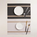 table-placemat-pvc-herringbone-black-white-2variants