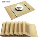 table-placemat-pvc-rect-solid-gold-6pcs