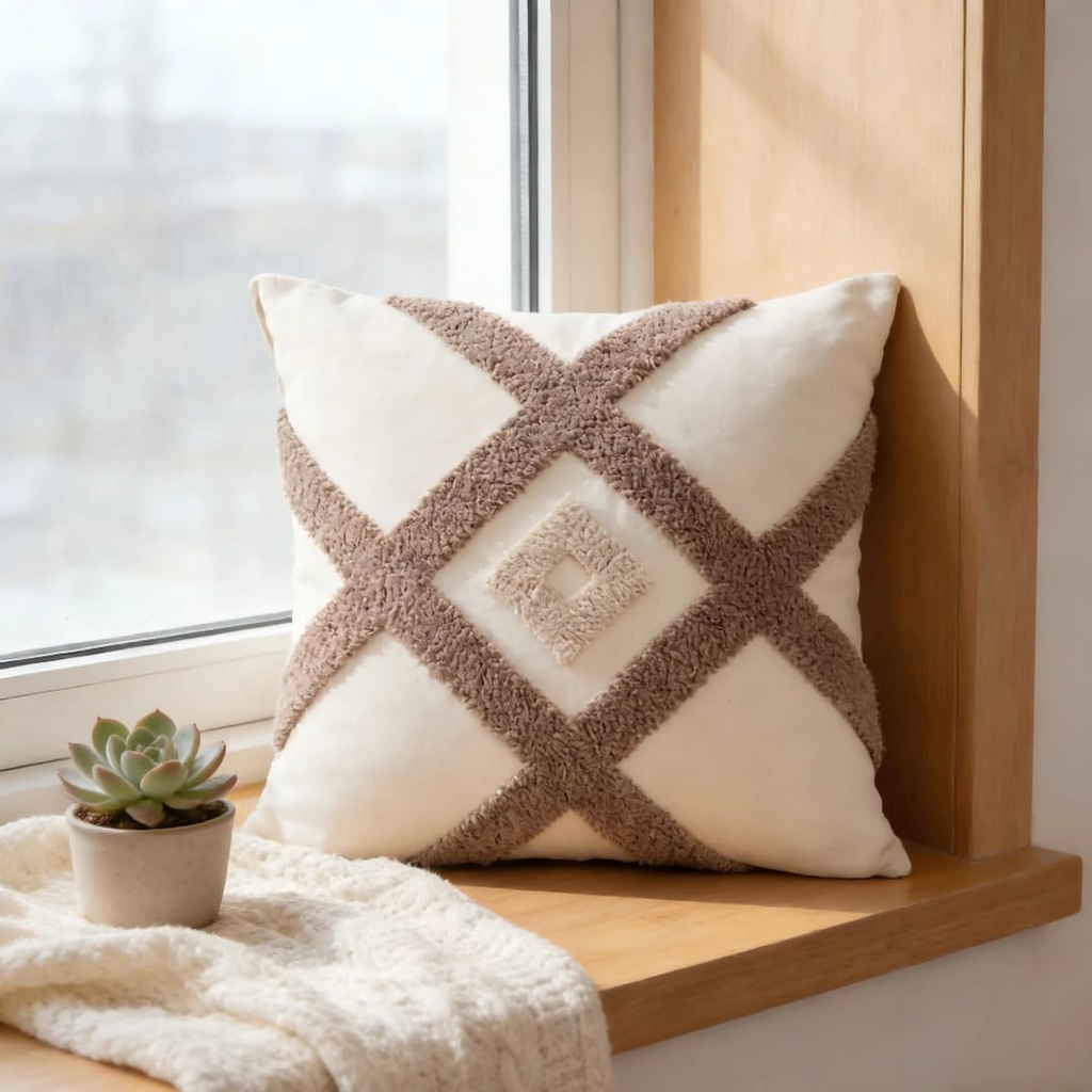 throw-pillow-cover-tufted-cross-diamond-cream-taupe