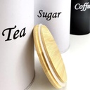 3pcs Tea Sugar Coffee Canister Set 6