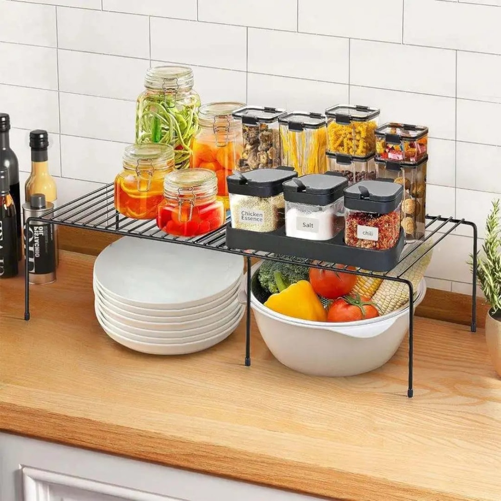 Expandable Kitchen Shelf Storage Rack 2
