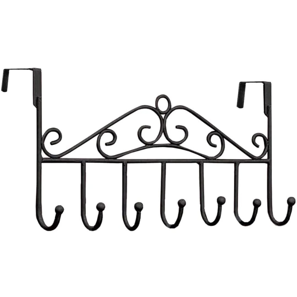 Punch-free Over-the-door Hook Rack 3