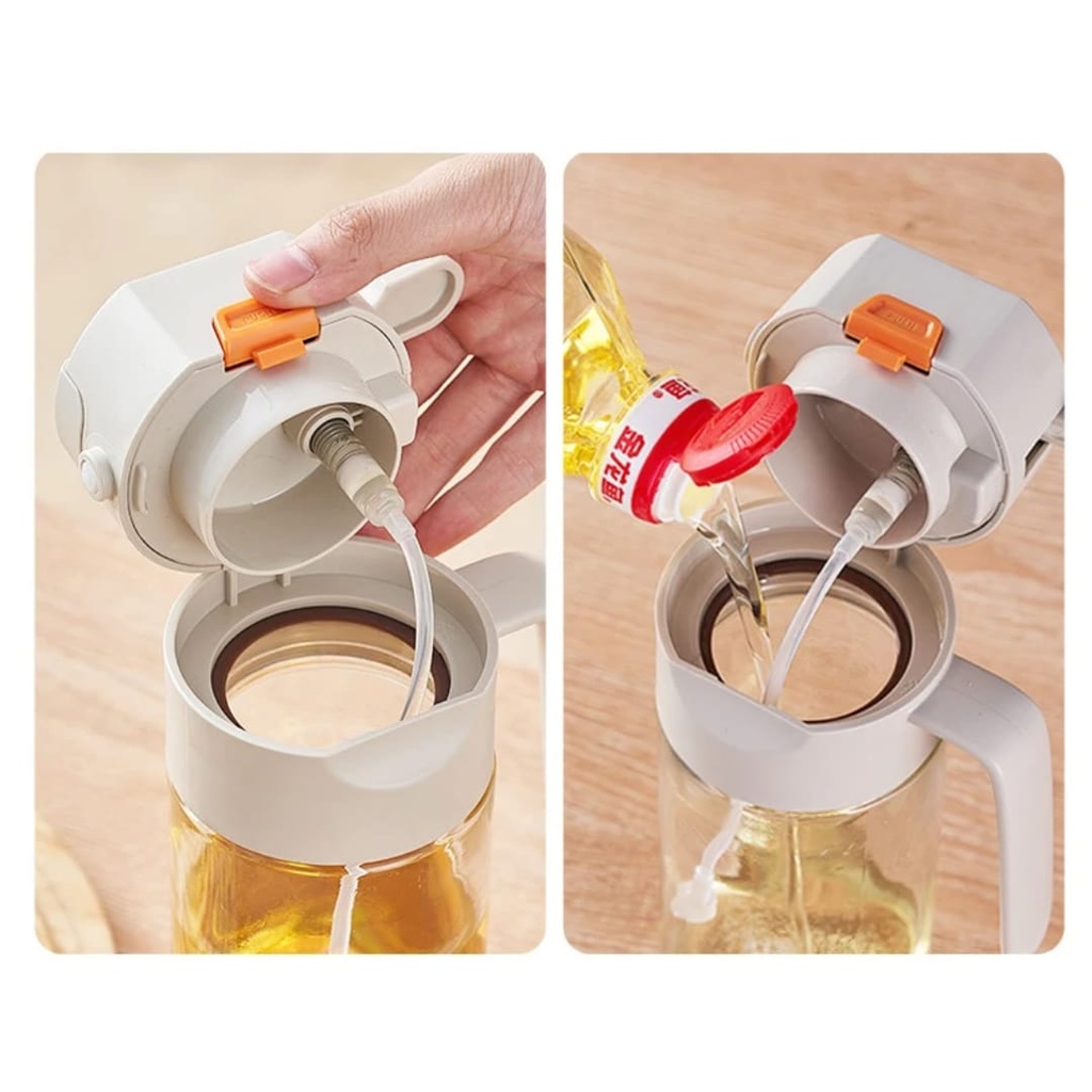 Oil Dispenser & Sprayer Bottle 2