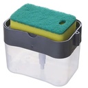 2 in 1 Kitchen Dish Soap Dispenser and Sponge Holder