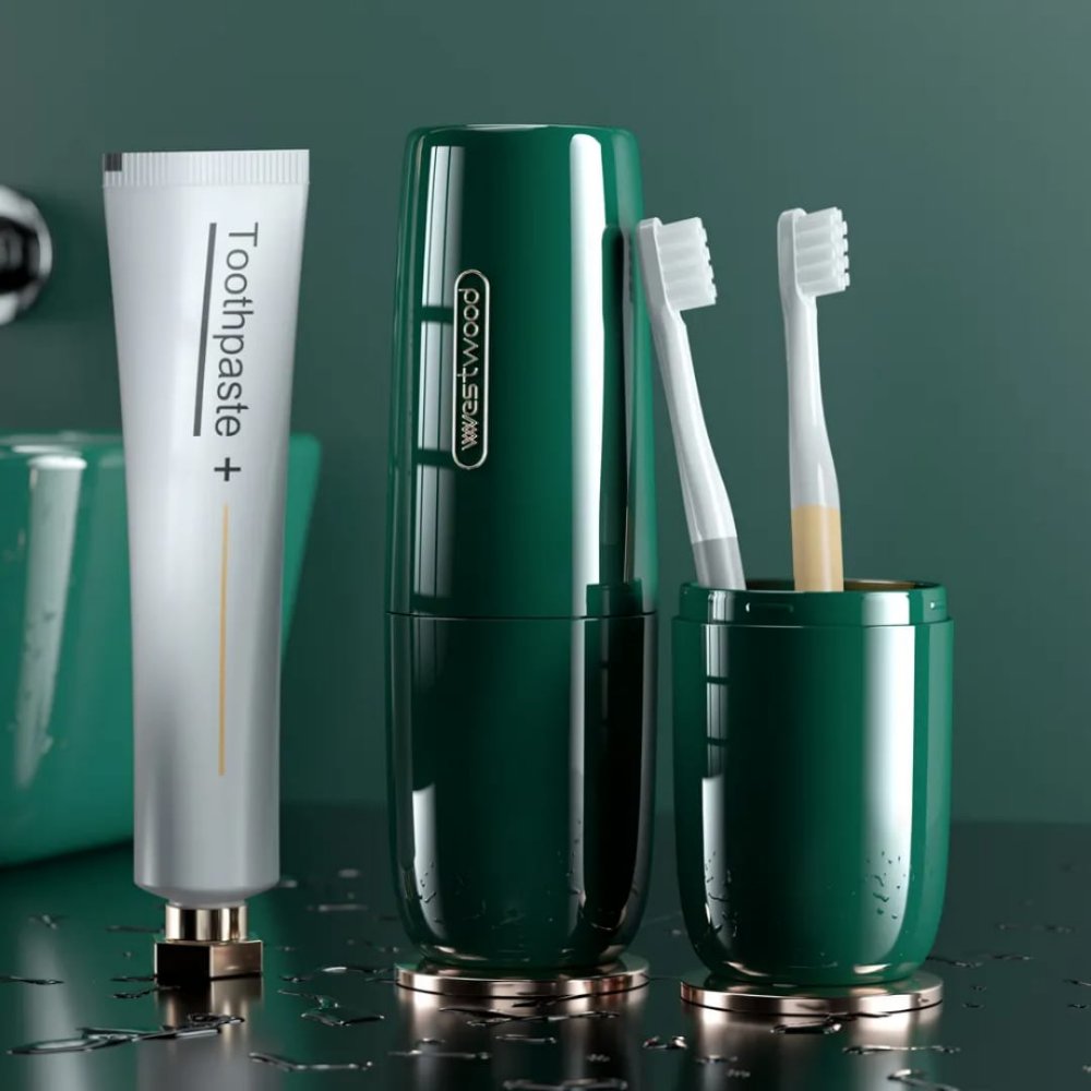 Luxury Travel Toothbrush Holder