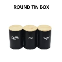 3pcs Tea Sugar Coffee Canister Set
