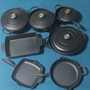 7pcs Cast Iron Enamel Cookware Set