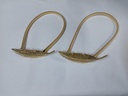 Curtain Metal Leaf Buckle