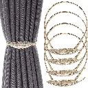 Curtain Metal Leaf Buckle