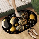 Oval Bathroom / Door Mat