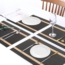 PVC Woven Rectangular Tablemat