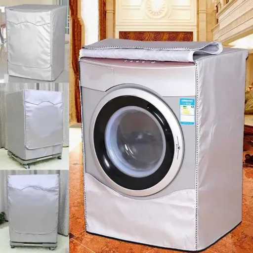 Front load washing machine cover