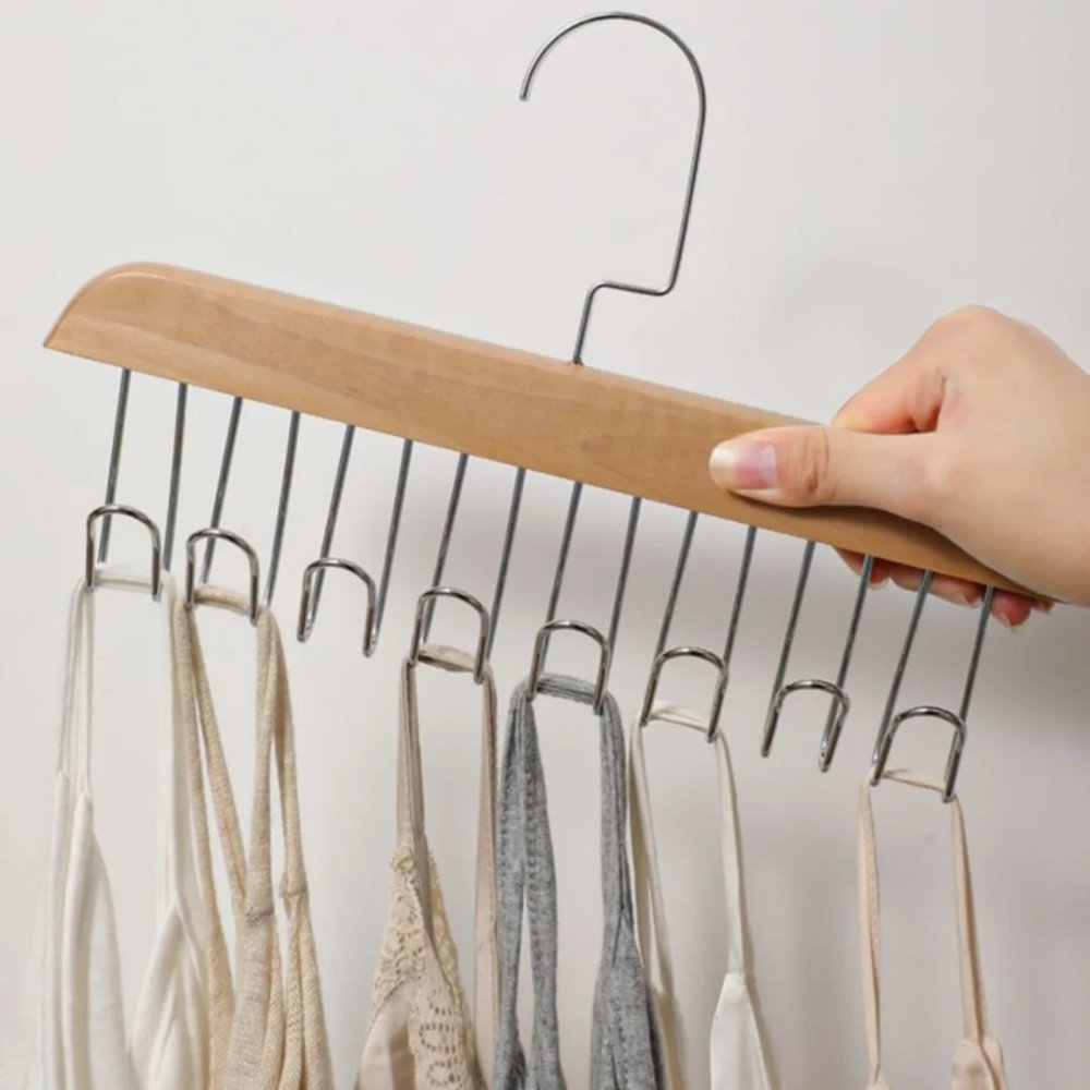 8 Hook solid wood Hanger