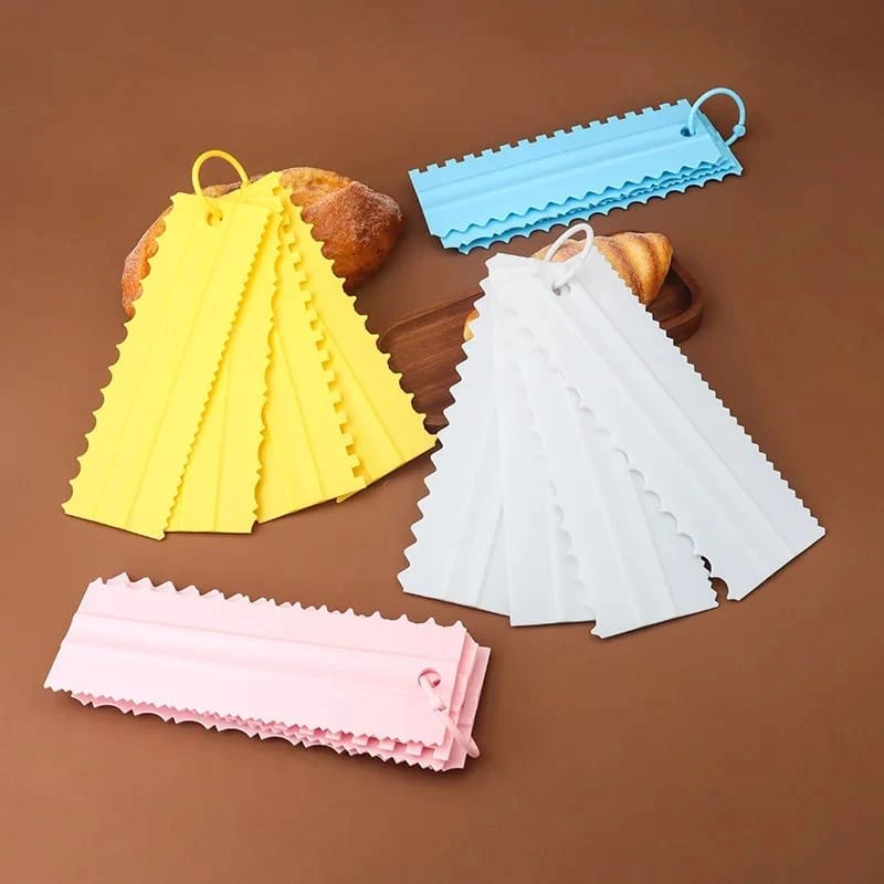 4pcs Cake Scraper set
