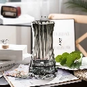 Glass flower vase
