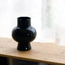 Lantern Shape Glass Flower Vase