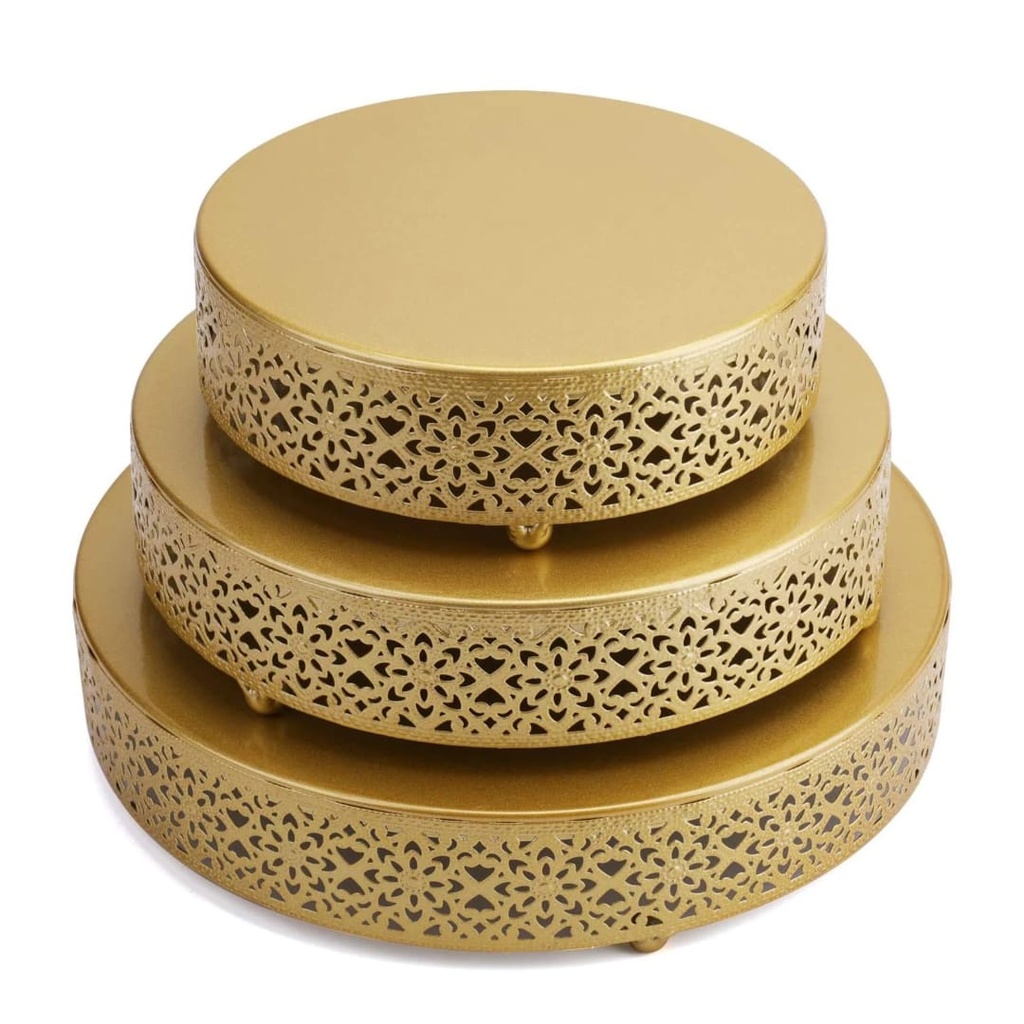 3pcs Dome Cake Stand