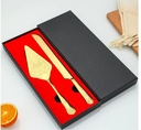 2pcs Gold Cake Server Set