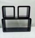 3pcs Floating Shelf Set (1 Large + 2 Small)