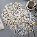 6pcs PVC Hollow Place mats / Table mats