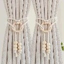 Nordic Curtain Rope Tie Back