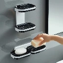 Acrylic Double Layer Soap Holder