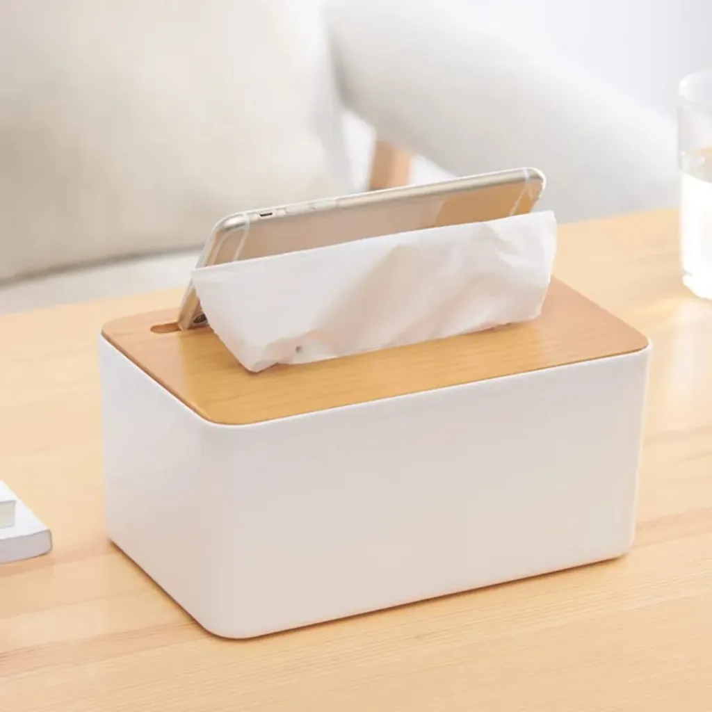 Serviette / Napkin Box (White)