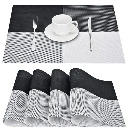 PVC Woven Rectangular Tablemat/Placemat