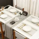 6Pcs PVC Tablemat/Placemat + Runner