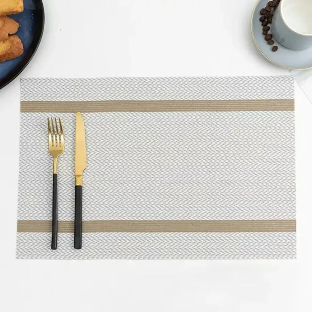 PVC Woven Rectangular Tablemat