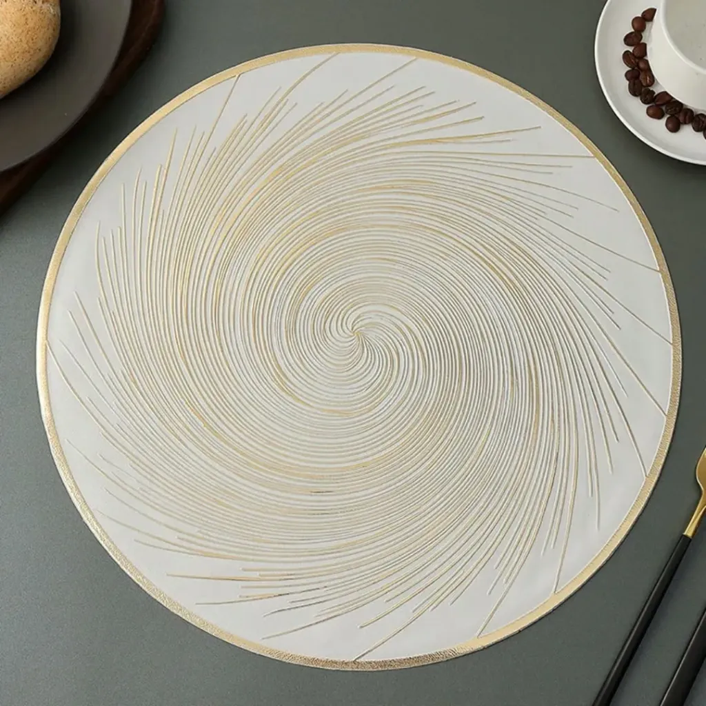 6pcs PVC Hollow Insulated Place mats/ Table mats